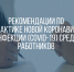 Рекомендации по профилактике новой коронавирусной инфекции (Covid-19) для работодателей - Министерство соцзащиты