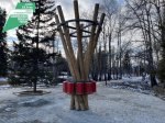 В селе Кырен завершается благоустройство парка