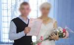 В исправительной колонии Бурятии невеста-осужденная сочеталась узами брака