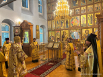 Митрополит Иосиф совершил Воскресные богослужения в Одигитриевском соборе г. Улан-Удэ