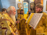 Митрополит Иосиф совершил Воскресные богослужения в Одигитриевском соборе г. Улан-Удэ