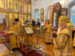 Митрополит Иосиф совершил Воскресные богослужения в Одигитриевском соборе г. Улан-Удэ