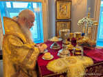 Митрополит Иосиф совершил Воскресные богослужения в Одигитриевском соборе г. Улан-Удэ
