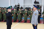 В Улан-Удэ 60 пограничников-новобранцев приняли присягу