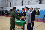 В Улан-Удэ 60 пограничников-новобранцев приняли присягу