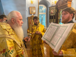 Митрополит Иосиф совершил Воскресные богослужения в Одигитриевском соборе г. Улан-Удэ
