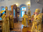 Митрополит Иосиф совершил Воскресные богослужения в Одигитриевском соборе г. Улан-Удэ