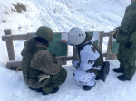 В Бурятии новобранцы выполняют практические занятия в полевых условиях