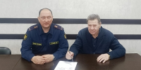 Начальником исправительной колонии № 7 проведена рабочая встреча с представителем ООО «Спецформ» - УФСИН