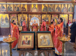 В честь иконы «Живоносный Источник» Глава митрополии совершил Литургию и водоосвящение