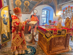В честь иконы «Живоносный Источник» Глава митрополии совершил Литургию и водоосвящение