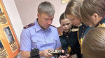 Учащиеся профильного кадетского класса, молодые следователи и ветераны следствия посетили музей, открывшийся в следственном управлении