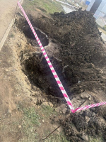 Под Иркутском неизвестные забетонировали канализационные колодцы