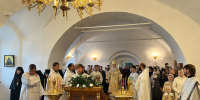 Глава Бурятской митрополии совершил Чин Великого освящения храма в честь Сретения Господня Сретенского женского монастыря с. Батурино Республики Бурятия - Улан-Удэнская и Бурятская епархия