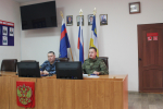 В колонии-поселении № 3 прошла лекция по военно-патриотическому воспитанию