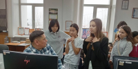 Школьники познакомились с цифровым миром телевидения - Министерство образования