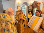 Митрополит Иосиф совершил Воскресные богослужения в Одигитриевском соборе г. Улан-Удэ