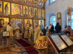 Митрополит Иосиф совершил Воскресные богослужения в Одигитриевском соборе г. Улан-Удэ