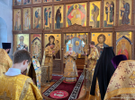 Митрополит Иосиф совершил Воскресные богослужения в Одигитриевском соборе г. Улан-Удэ