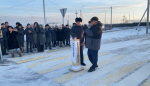 В Иволгинском районе торжественно открыли подъездную дорогу и надземный переход к школе и детскому саду