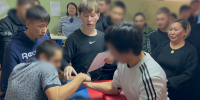 В Гусиноозерском энергетическом техникуме прошел турнир по армрестлингу среди подростков в честь Дня Героев Отечества - УФСИН