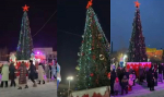 В Улан-Удэ зажгла огни главная ёлка Советского района