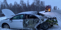 В Бурятии легковушка врезалась в фуру - ИА Байкал-Daily