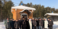 Чин освящения надкладезной часовни на территории Сергиевского храма г. Улан-Удэ совершил митрополит Иосиф - Улан-Удэнская и Бурятская епархия