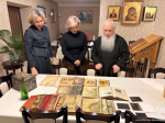 Подготовка к открытию в Музее истории города Улан-Удэ выставки «Открытка из детства. Творчество Елизаветы Бём»
