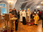 Богослужения в Неделю 33-ю по Пятидесятнице, по Богоявлении, о Закхее в Одигитриевском соборе г. Улан-Удэ