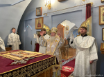 Богослужения в Неделю 33-ю по Пятидесятнице, по Богоявлении, о Закхее в Одигитриевском соборе г. Улан-Удэ