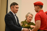 Дашибал Мункожаргалов и Зоригто Ангархаев вручили награды юнармейцам Бурятии