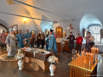 Митрополит Иосиф совершил отпевание старшей лампадницы Одигитриевского собора г. Улан-Удэ Лидии Владимировны Денисовой