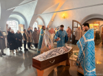 Митрополит Иосиф совершил отпевание старшей лампадницы Одигитриевского собора г. Улан-Удэ Лидии Владимировны Денисовой