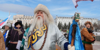В Улан-Удэ состоялся пятый флешмоб в национальных костюмах - ИА Байкал-Daily