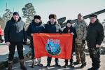 Дашибал Мункожаргалов произвел полуденный выстрел в День защитника Отечества