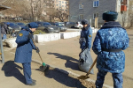 Сотрудники Исправительной колонии № 7 приняли участие во Всероссийском субботнике