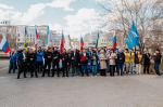 В Улан-Удэ встретили автопробег из Владивостока в Донецк «Одна родина – одна семья!»