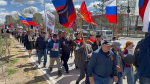 Француз прошел с портретами предков-фронтовиков в «Бессмертном полку» в Улан-Баторе