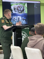 Во ВСГИК прошла встреча студентов с представителями 14-го отдельного батальона беспилотных систем