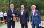 В Северобайкальске открыли памятник строителям БАМа