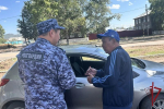 В Бурятии росгвардейцы развернули триколор ко Дню Государственного флага России