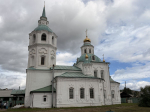Воскресная Божественная Литургия в Спасском храме села Турунтаево Прибайкальского района Бурятии