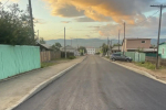 В Иволгинске завершают ремонт улицы Советской