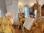 Богослужения в Неделю 14-ю по Пятидесятнице в Одигитриевском соборе г. Улан-Удэ